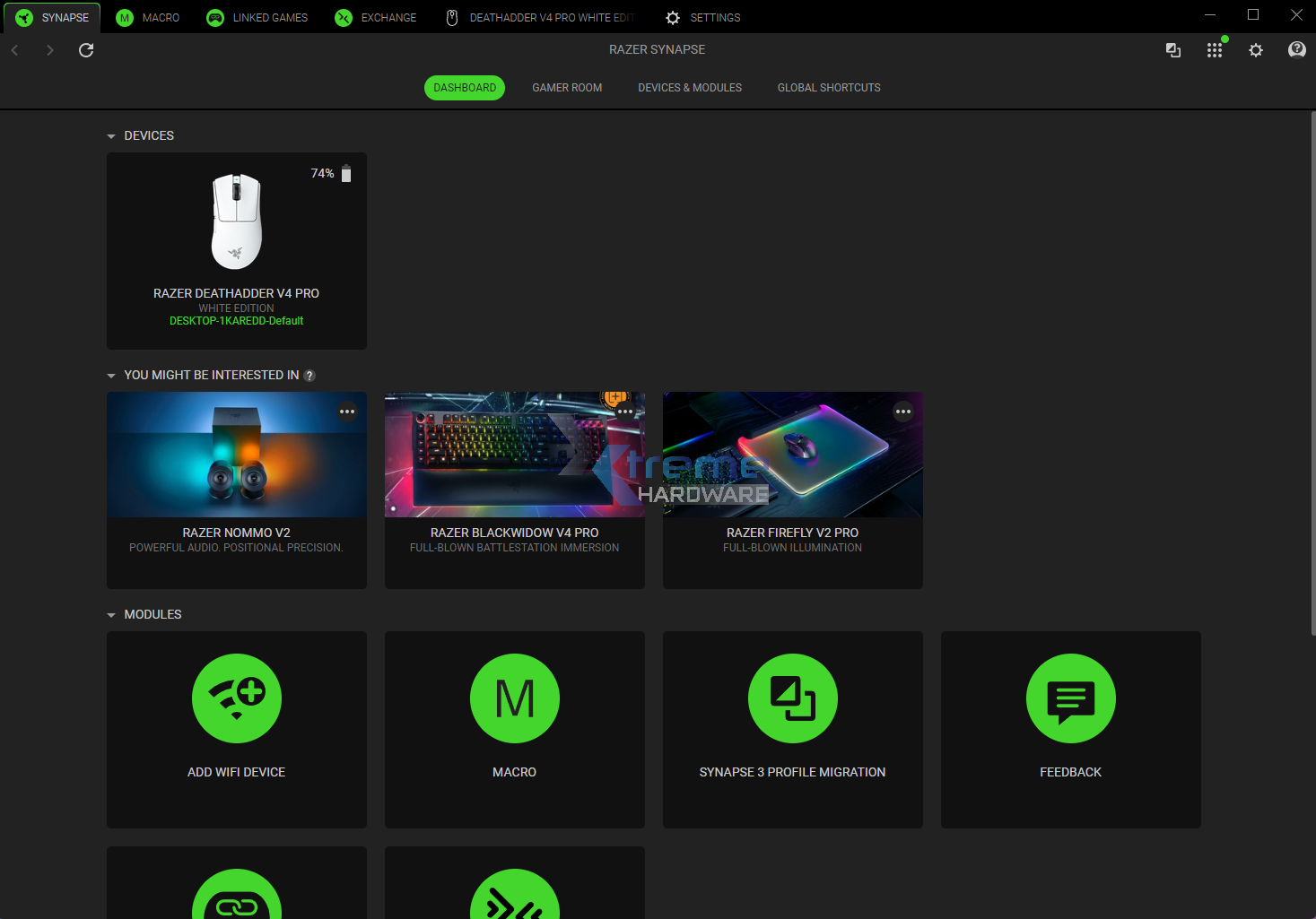 Razer DeathAdder V4 Pro Synapse